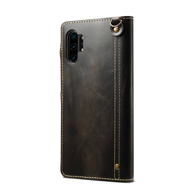 Custodia portafoglio in pelle per iPhone 11 e Galaxy Note 10