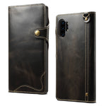 Custodia portafoglio in pelle per iPhone 11 e Galaxy Note 10