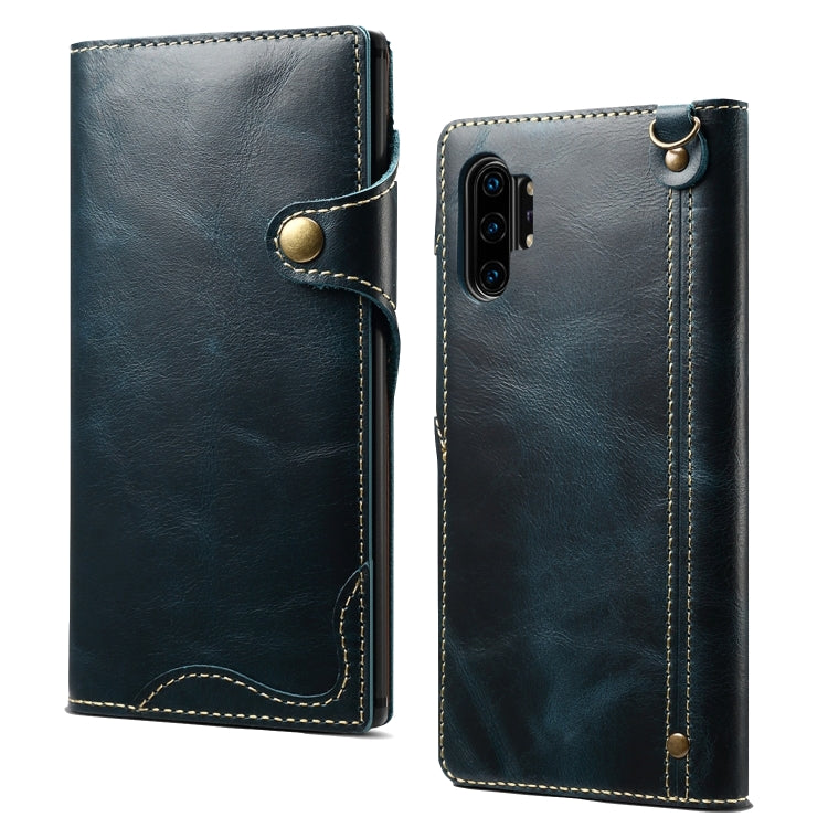 Custodia portafoglio in pelle per iPhone 11 e Galaxy Note 10
