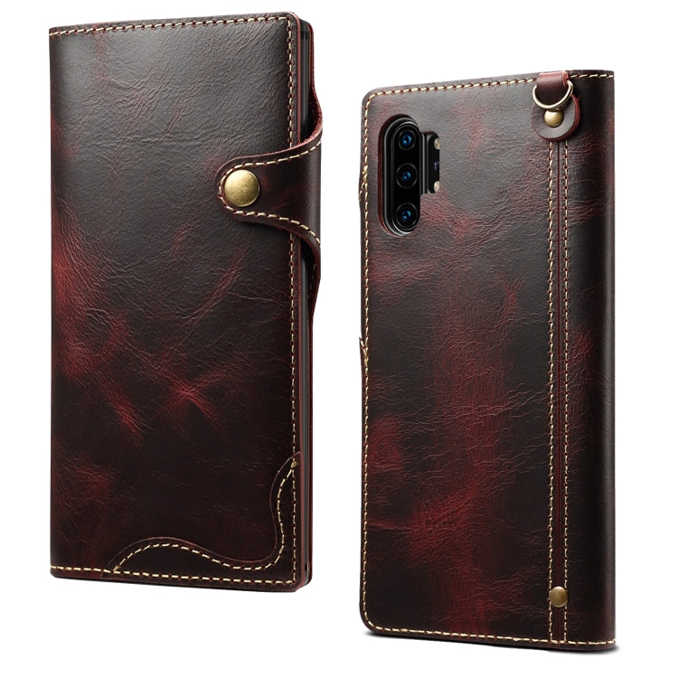 Custodia portafoglio in pelle per iPhone 11 e Galaxy Note 10