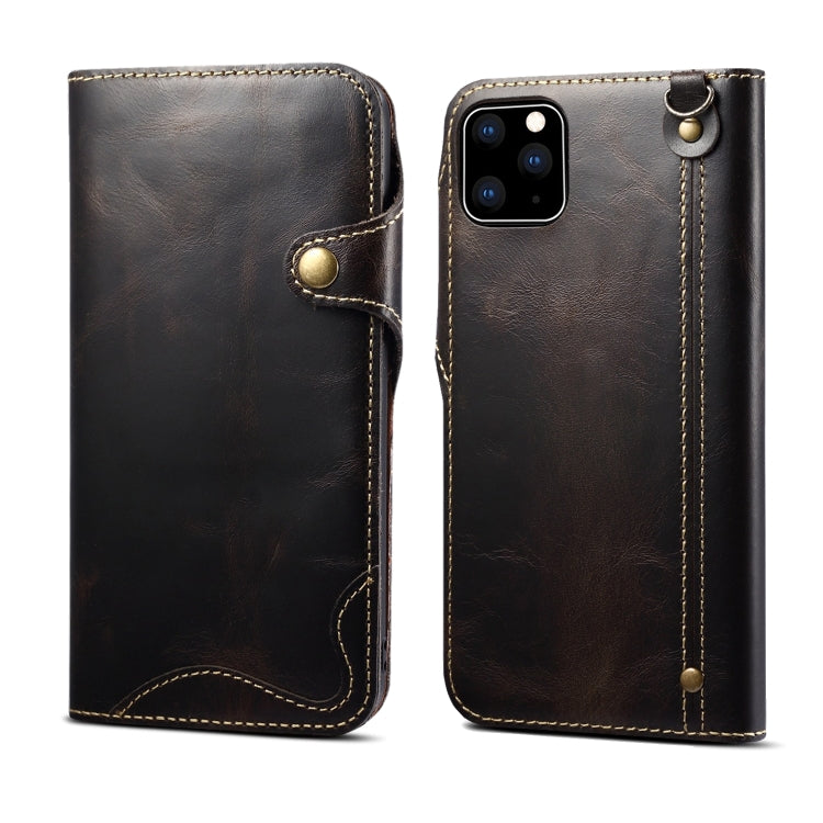 Custodia portafoglio in pelle per iPhone 11 e Galaxy Note 10