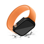 Placcatura elettrolitica opaca All-inclusive PC + cassa dell'orologio in vetro temperato, For Apple Watch Series 9 / 8 / 7 41mm, For Apple Watch Series 9 / 8 / 7 45mm