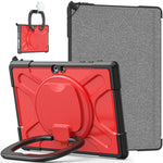 Custodia per tablet PC + TPU, For MicroSoft Surface Pro 8, For MicroSoft Surface Pro 4 / 5 / 6 / 7, For MicroSoft Surface Go 1 / 2 / 3