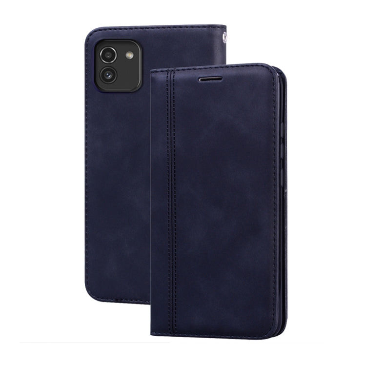 Custodia per telefono in pelle con vibrazione magnetica da lavoro smerigliata, For Xiaomi Redmi Note 11 / Note 11S, For Samsung Galaxy A03 Core, For Samsung Galaxy A03s 164mm, For Samsung Galaxy A03 164mm