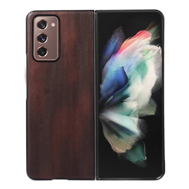 Cassa del telefono dell'unità di elaborazione di struttura della mucca gialla, For Samsung Galaxy A03 Core, For Samsung Galaxy Z Flip 3 5G, For Samsung Galaxy Z Fold2 5G, For Samsung Galaxy Z Fold3 5G