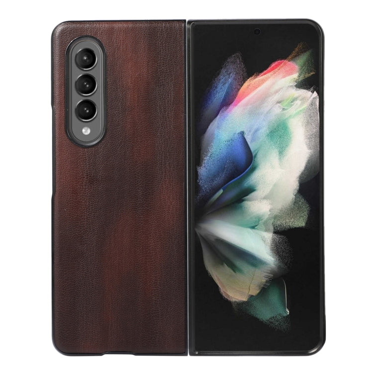 Cassa del telefono dell'unità di elaborazione di struttura della mucca gialla, For Samsung Galaxy A03 Core, For Samsung Galaxy Z Flip 3 5G, For Samsung Galaxy Z Fold2 5G, For Samsung Galaxy Z Fold3 5G