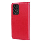 Custodia per telefono in pelle goffrata rosa, For Samsung Galaxy A53 5G, For Redmi Note 11 Global Version / Note 11S 4G Global Version
