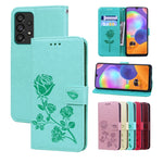 Custodia per telefono in pelle goffrata rosa, For Samsung Galaxy A53 5G, For Redmi Note 11 Global Version / Note 11S 4G Global Version