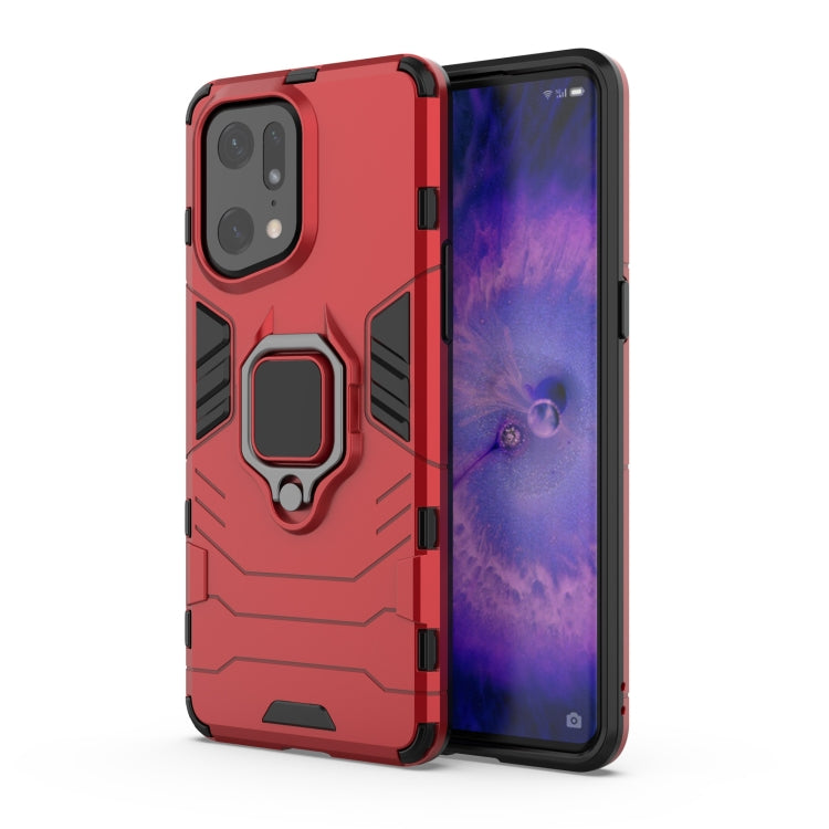 Supporto per anello magnetico PC + custodia per telefono in TPU, For vivo S10e 5G, For OnePlus Nord CE 2 5G, For OPPO Find X5 Pro, For OPPO Realme 9 Pro, For OPPO Realme 9 Pro+