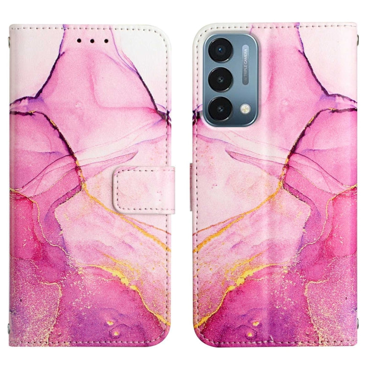 Cassa del telefono di cuoio di vibrazione del modello di marmo PT003, For OnePlus Nord N200 5G & OPPO A74 5G, For OnePlus 10 Pro 5G