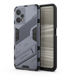 Punk Armor 2 in 1 PC + custodia per telefono antiurto in TPU con supporto invisibile, For Realme 9 Pro+, For OPPO Realme 9 Pro, For Realme 9 Pro