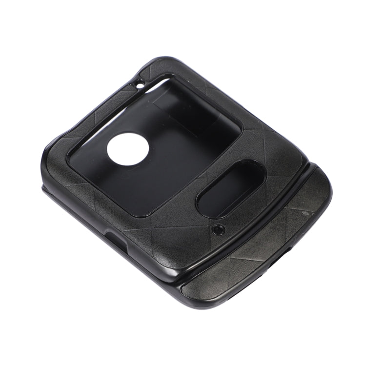 Custodia per telefono in PU scozzese intrecciata, For LG Wing 5G, For Motorola Moto Razr 5G