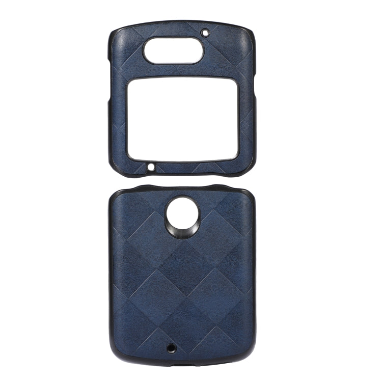 Custodia per telefono in PU scozzese intrecciata, For LG Wing 5G, For Motorola Moto Razr 5G