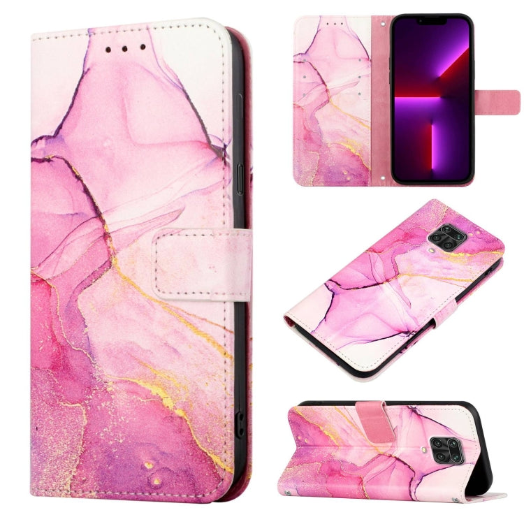 Cassa del telefono di cuoio di vibrazione del modello di marmo PT003, For Xiaomi Poco C3 / Redmi 9 India / Redmi 9C / Redmi 9C NFC, For Xiaomi Redmi Note 9 4G Foreign Version / 10X 4G, For Xiaomi Redmi Note 9S / Note 9 Pro / Note 9 Pro Max             ...