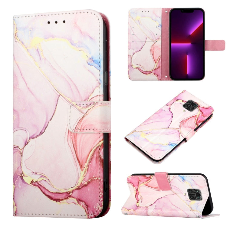 Cassa del telefono di cuoio di vibrazione del modello di marmo PT003, For Xiaomi Poco C3 / Redmi 9 India / Redmi 9C / Redmi 9C NFC, For Xiaomi Redmi Note 9 4G Foreign Version / 10X 4G, For Xiaomi Redmi Note 9S / Note 9 Pro / Note 9 Pro Max             ...