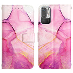 Cassa del telefono di cuoio di vibrazione del modello di marmo PT003, For Xiaomi Poco M3 Pro 5G / Redmi Note 10 5G / 10T 5G, For Xiaomi Redmi Note 11 Pro 5G / 4G, For Xiaomi Redmi Note 11 4G / Note 11S, For Xiaomi 12