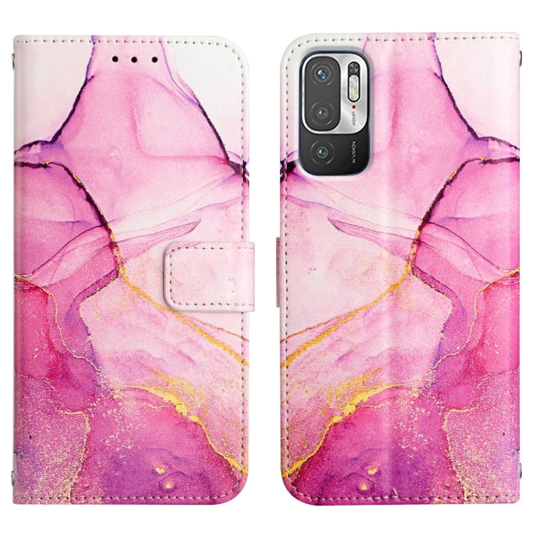 Cassa del telefono di cuoio di vibrazione del modello di marmo PT003, For Xiaomi Poco M3 Pro 5G / Redmi Note 10 5G / 10T 5G, For Xiaomi Redmi Note 11 Pro 5G / 4G, For Xiaomi Redmi Note 11 4G / Note 11S, For Xiaomi 12