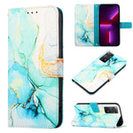 Cassa del telefono di cuoio di vibrazione del modello di marmo PT003, For Xiaomi Poco M3 Pro 5G / Redmi Note 10 5G / 10T 5G, For Xiaomi Redmi Note 11 Pro 5G / 4G, For Xiaomi Redmi Note 11 4G / Note 11S, For Xiaomi 12