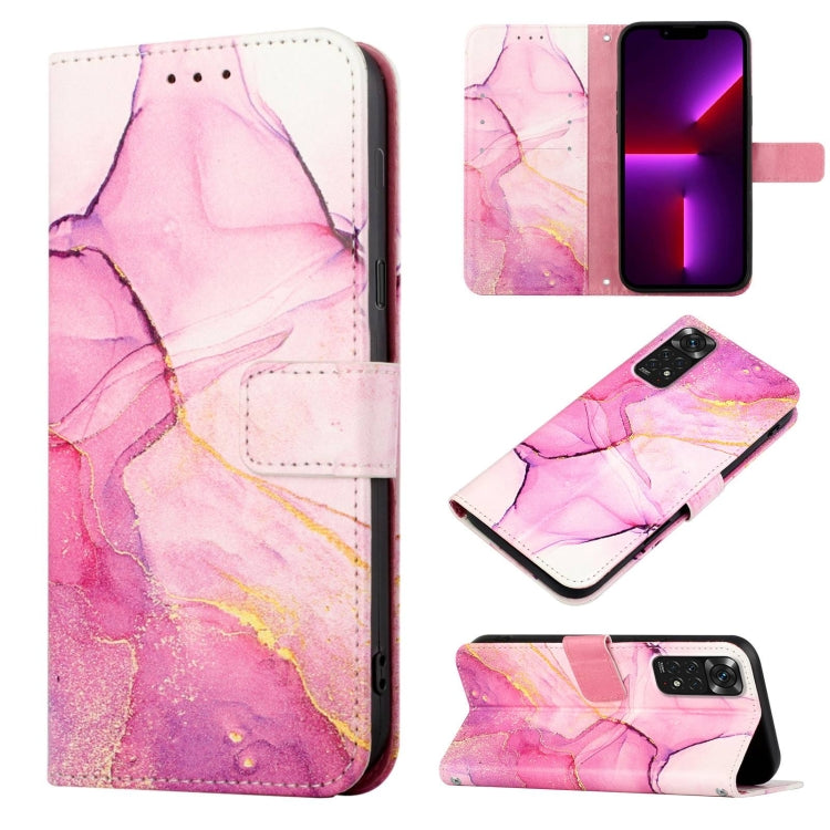 Cassa del telefono di cuoio di vibrazione del modello di marmo PT003, For Xiaomi Poco M3 Pro 5G / Redmi Note 10 5G / 10T 5G, For Xiaomi Redmi Note 11 Pro 5G / 4G, For Xiaomi Redmi Note 11 4G / Note 11S, For Xiaomi 12