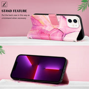 Cassa del telefono di cuoio di vibrazione del modello di marmo PT003, For iPhone 12, For iPhone 12 Pro Max, For iPhone 11, For iPhone 11 Pro