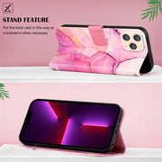 Cassa del telefono di cuoio di vibrazione del modello di marmo PT003, For iPhone 11 Pro Max, For iPhone SE 2022 / SE 2020 / 8 / 7, For iPhone X / XS, For iPhone XS Max