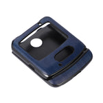 Cassa del telefono dell'unità di elaborazione di struttura della mucca gialla, For Motorola Moto Razr 5G