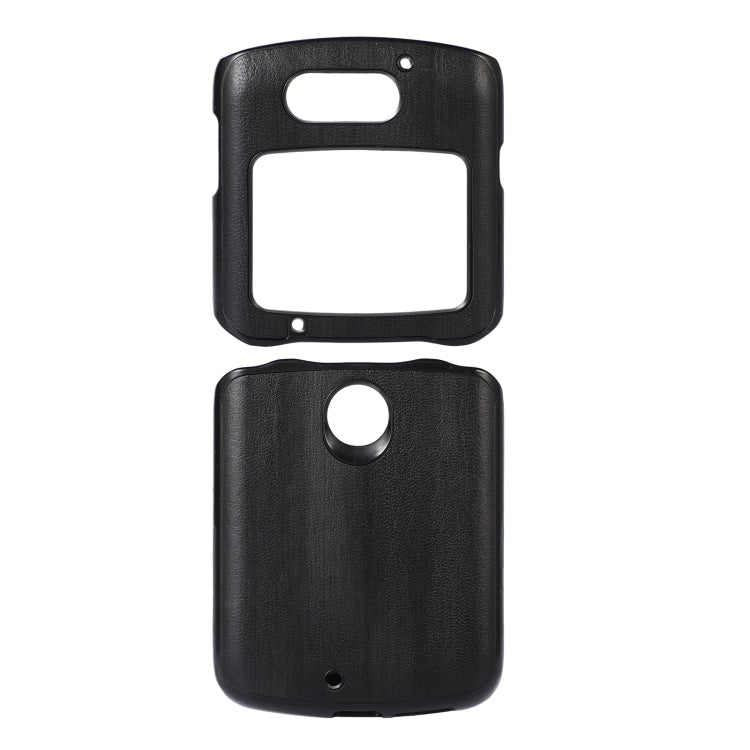 Cassa del telefono dell'unità di elaborazione di struttura della mucca gialla, For Motorola Moto Razr 5G