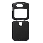 Custodia per telefono in PU con struttura in legno, For Motorola Moto Razr 5G