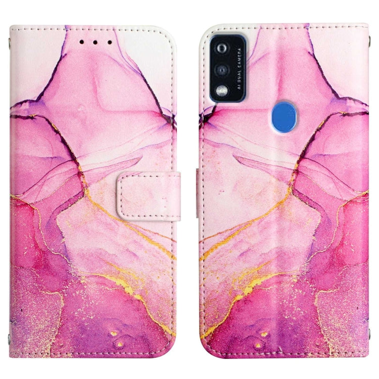 Cassa del telefono di cuoio di vibrazione del modello di marmo PT003, For ZTE Blade A51, For ZTE Blade A31, For alcatel 1S (2021) / 3L (2021)