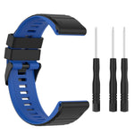 Cinturino in silicone bicolore, 22mm, 26mm
