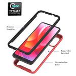 Custodia antiurto per PC + TPU con supporto per anello, For Samsung Galaxy S22, For Samsung Galaxy S22+, For Samsung Galaxy S22 Ultra, For Samsung Galaxy A33 5G, For Samsung Galaxy A53 5G, For Motorola Moto G Power (2022) / G Pure
