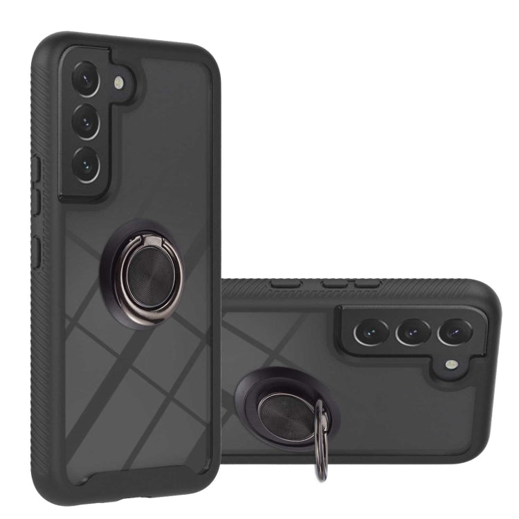 Custodia antiurto per PC + TPU con supporto per anello, For Samsung Galaxy S22, For Samsung Galaxy S22+, For Samsung Galaxy S22 Ultra, For Samsung Galaxy A33 5G, For Samsung Galaxy A53 5G, For Motorola Moto G Power (2022) / G Pure