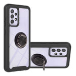 Custodia antiurto per PC + TPU con supporto per anello, For Samsung Galaxy S22, For Samsung Galaxy S22+, For Samsung Galaxy S22 Ultra, For Samsung Galaxy A33 5G, For Samsung Galaxy A53 5G, For Motorola Moto G Power (2022) / G Pure