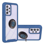 Custodia antiurto per PC + TPU con supporto per anello, For Samsung Galaxy S22, For Samsung Galaxy S22+, For Samsung Galaxy S22 Ultra, For Samsung Galaxy A33 5G, For Samsung Galaxy A53 5G, For Motorola Moto G Power (2022) / G Pure