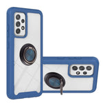 Custodia antiurto per PC + TPU con supporto per anello, For Samsung Galaxy S22, For Samsung Galaxy S22+, For Samsung Galaxy S22 Ultra, For Samsung Galaxy A33 5G, For Samsung Galaxy A53 5G, For Motorola Moto G Power (2022) / G Pure