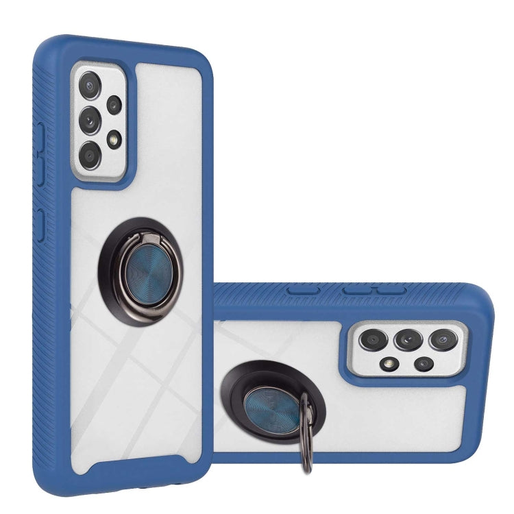 Custodia antiurto per PC + TPU con supporto per anello, For Samsung Galaxy S22, For Samsung Galaxy S22+, For Samsung Galaxy S22 Ultra, For Samsung Galaxy A33 5G, For Samsung Galaxy A53 5G, For Motorola Moto G Power (2022) / G Pure