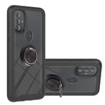 Custodia antiurto per PC + TPU con supporto per anello, For Samsung Galaxy S22, For Samsung Galaxy S22+, For Samsung Galaxy S22 Ultra, For Samsung Galaxy A33 5G, For Samsung Galaxy A53 5G, For Motorola Moto G Power (2022) / G Pure