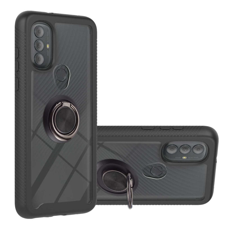 Custodia antiurto per PC + TPU con supporto per anello, For Samsung Galaxy S22, For Samsung Galaxy S22+, For Samsung Galaxy S22 Ultra, For Samsung Galaxy A33 5G, For Samsung Galaxy A53 5G, For Motorola Moto G Power (2022) / G Pure