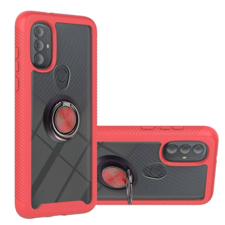 Custodia antiurto per PC + TPU con supporto per anello, For Samsung Galaxy S22, For Samsung Galaxy S22+, For Samsung Galaxy S22 Ultra, For Samsung Galaxy A33 5G, For Samsung Galaxy A53 5G, For Motorola Moto G Power (2022) / G Pure