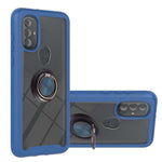 Custodia antiurto per PC + TPU con supporto per anello, For Samsung Galaxy S22, For Samsung Galaxy S22+, For Samsung Galaxy S22 Ultra, For Samsung Galaxy A33 5G, For Samsung Galaxy A53 5G, For Motorola Moto G Power (2022) / G Pure