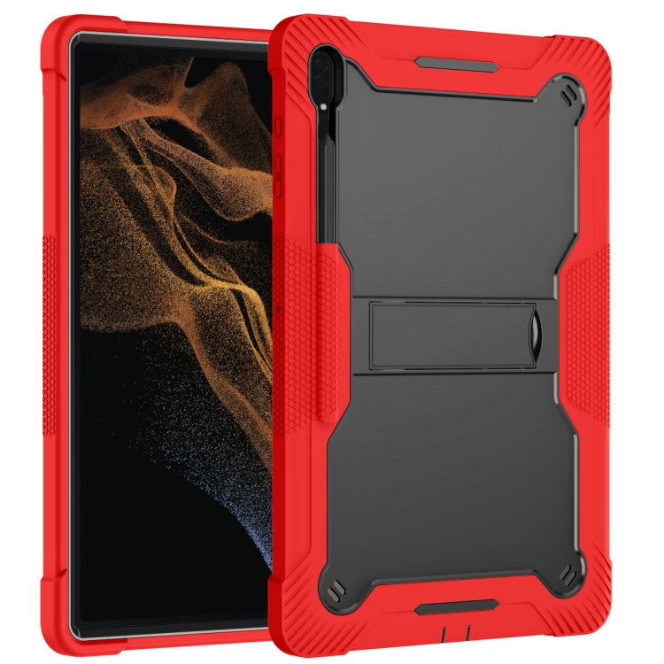 Custodia protettiva antiurto per tablet in silicone + PC, For Samsung Galaxy Tab S9  Ultra / S8 Ultra