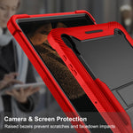 Custodia protettiva antiurto per tablet in silicone + PC, For Samsung Galaxy Tab S9  Ultra / S8 Ultra