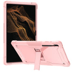 Custodia protettiva antiurto per tablet in silicone + PC, For Samsung Galaxy Tab S9  Ultra / S8 Ultra