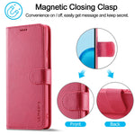 LC.IMEEKE Custodia per cellulare in pelle di vitello, For Xiaomi Redmi Note 11/11S, For Xiaomi Redmi Note 11 Pro International Version, For Xiaomi Redmi Note 11/11S International Version, For Xiaomi Redmi Note 11 International Version