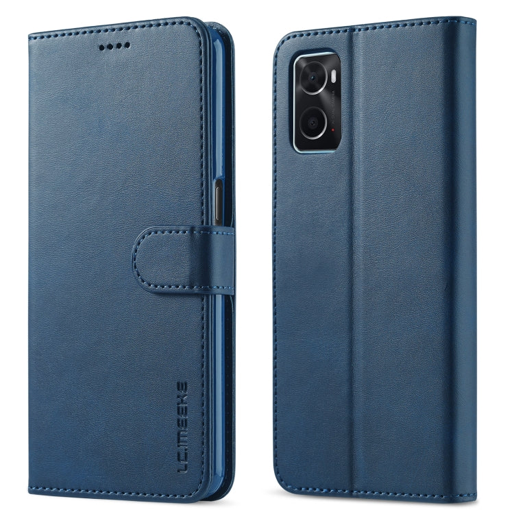 LC.IMEEKE Custodia per cellulare in pelle di vitello, For OPPO Realme 9i / A36 / A76