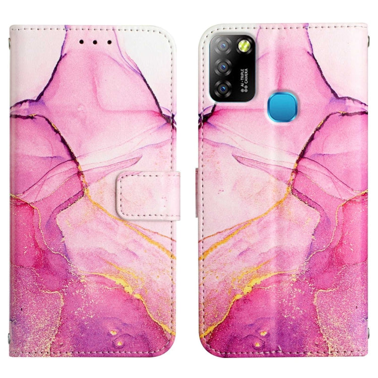 Cassa del telefono di cuoio di vibrazione del modello di marmo PT003, For Infinix Hot 10 Lite / Smart 5 X657, For Infinix Hot 10 Play, For Infinix Hot 10 X682, For Infinix Hot 10i