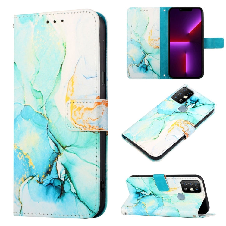 Cassa del telefono di cuoio di vibrazione del modello di marmo PT003, For Infinix Hot 10 Lite / Smart 5 X657, For Infinix Hot 10 Play, For Infinix Hot 10 X682, For Infinix Hot 10i