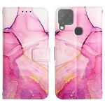 Cassa del telefono di cuoio di vibrazione del modello di marmo PT003, For Infinix Hot 10S, For Infinix Hot 11, For Infinix Hot 11S, For Infinix Note 8