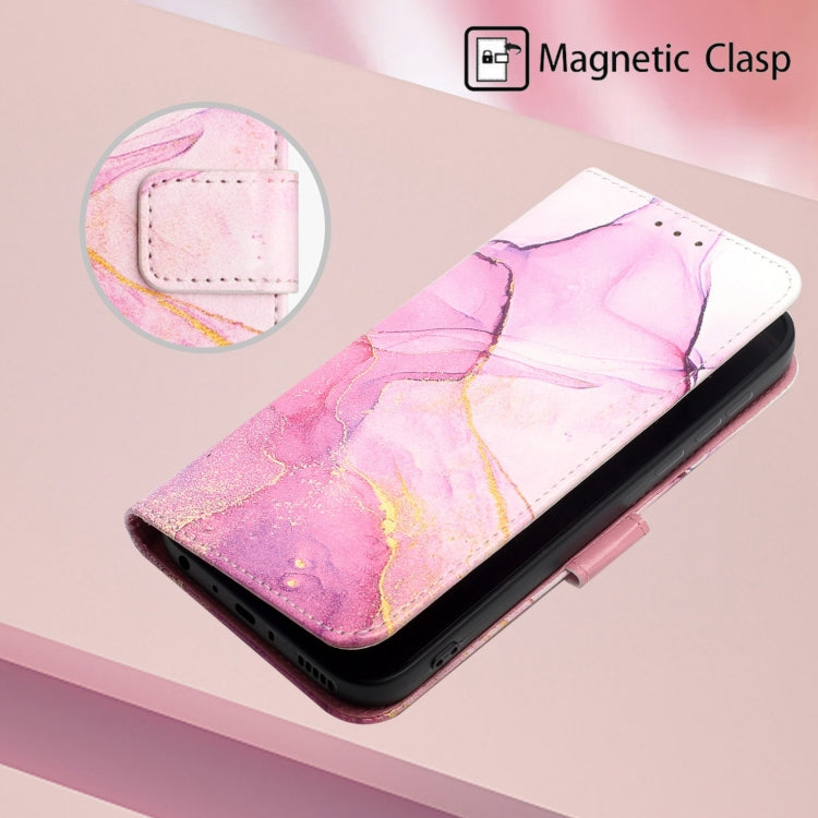 Cassa del telefono di cuoio di vibrazione del modello di marmo PT003, For Infinix Hot 10S, For Infinix Hot 11, For Infinix Hot 11S, For Infinix Note 8