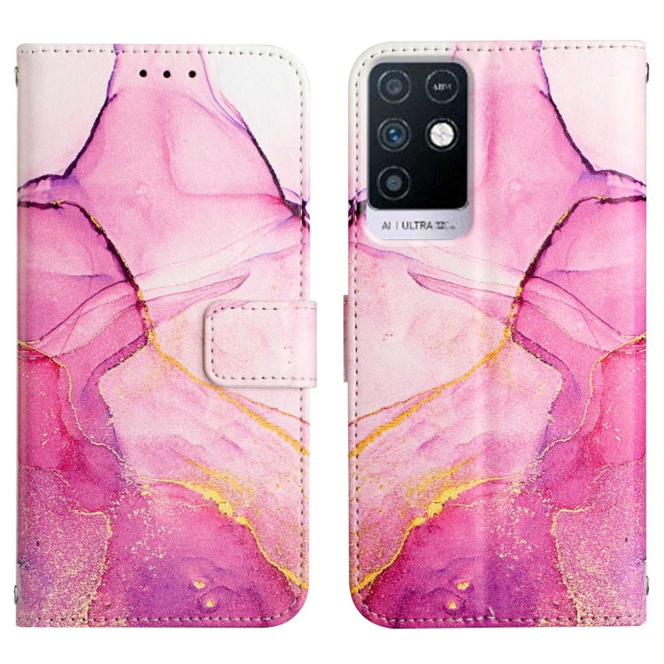 Cassa del telefono di cuoio di vibrazione del modello di marmo PT003, For Infinix Note 10, For Infinix Note 10 Pro / Note 10 Pro NFC, For Infinix Note 11 Pro, For Infinix Smart 6
